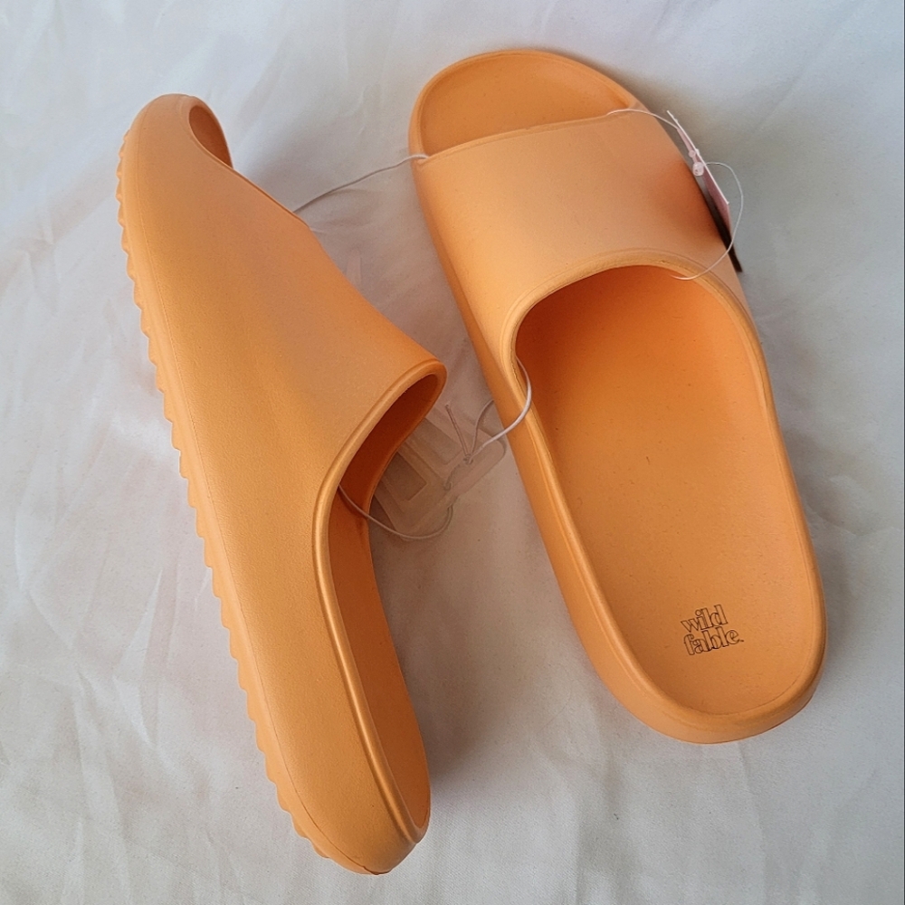 Wild Fable Women's Robbie Slide Sandals | Orange